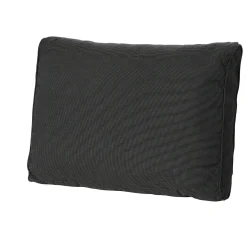 Rib black F115 lounge soft 60x40 rug