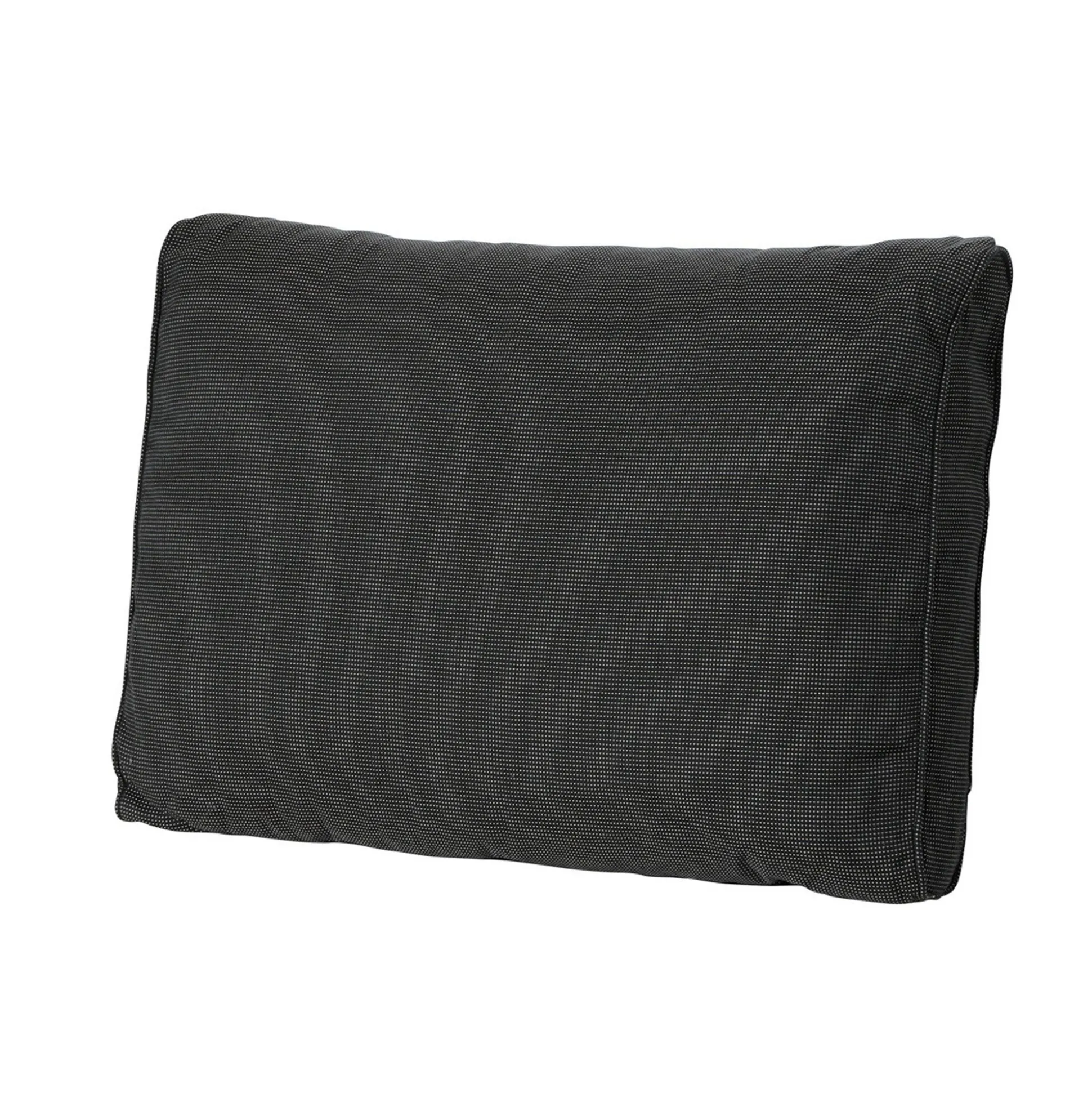 Rib black F115 lounge soft 73x40 rug