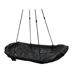 Schommelboot 140cm zwart