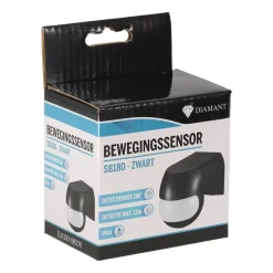 Sensor beweging SB180 Zwart Diamant