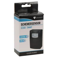 Sensor schemer ST200 Zwart Diamant