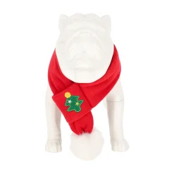 Sjaal kerst hond 34,5 x 7 cm
