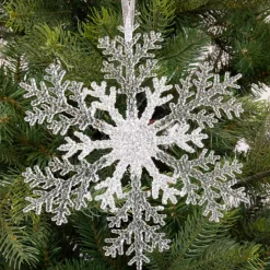 Sneeuwvlok glitter 21 cm