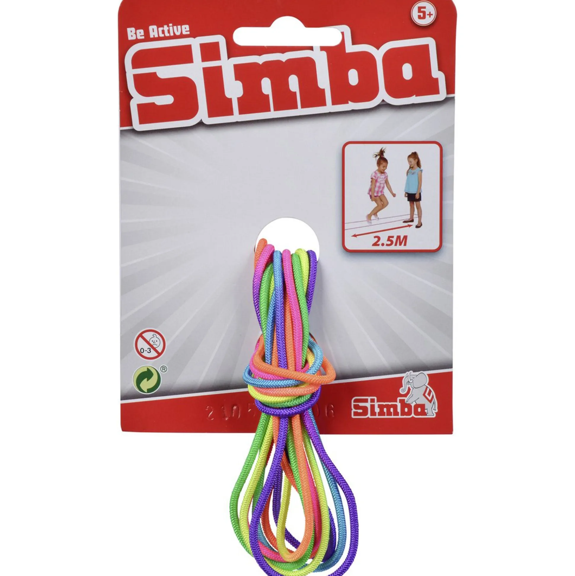 Springtouw rubber 3m Simba