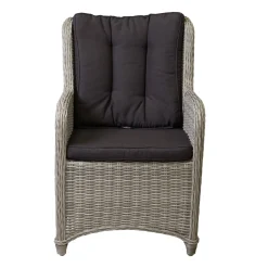 Stoel Cimino verstelbaar white grey met kussen