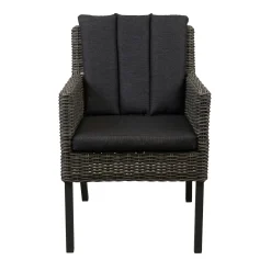 Stoel Deconta willow grey met kussen