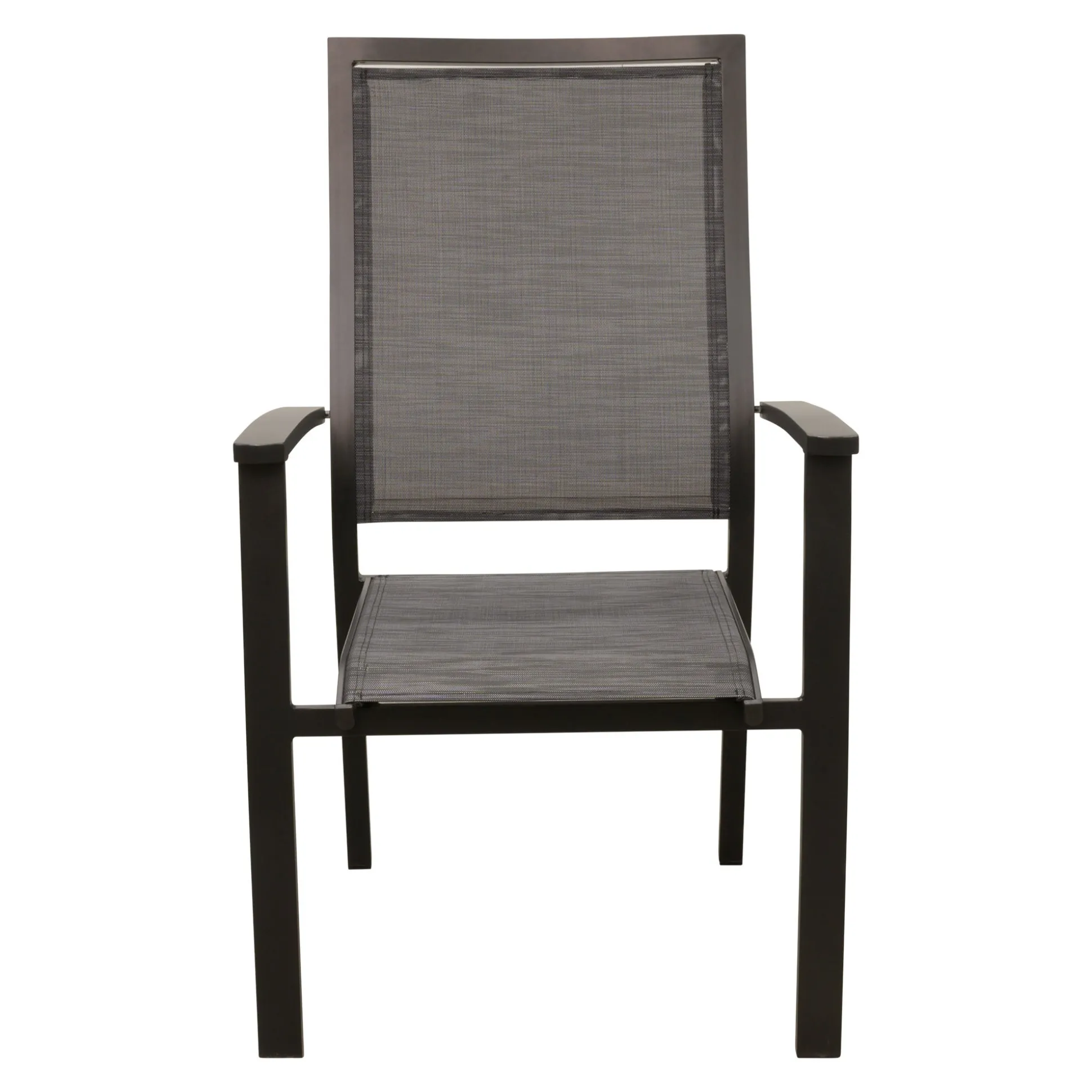 Stoel stapel Casera zwart/antra