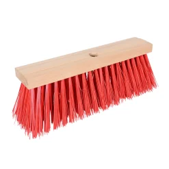 Straatbezem hout rood 360 Nevac