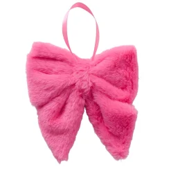Strik Bowy fluffy roze 17x20cm