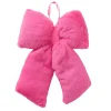 Strik Bowy fluffy roze 38x34cm