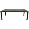 Tafel Bajardo 245x100cm antraciet