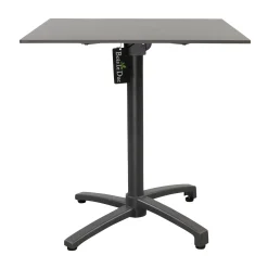 Tafel Firenze 70x70cm antraciet