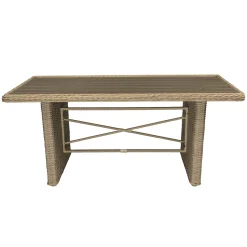 Tafel Garzano 150x80cm white orchid