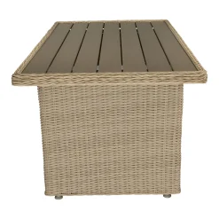 Tafel Garzano 150x80cm white orchid