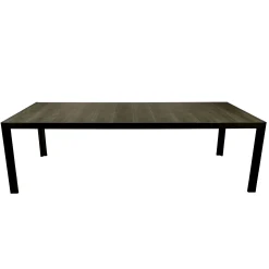 Tafel Poggio 205x100 cm Antraciet Bois le Duc