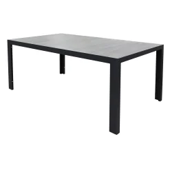 Tafel Poggio 165x100 cm Antraciet Bois le Duc