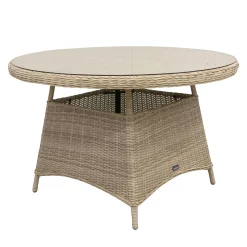 Tafel Selvotta 120cm white orchid