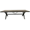 Tafel Serena 186x94 cm Antraciet Bois le Duc