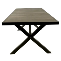 Tafel Serena 186x94 cm Antraciet Bois le Duc