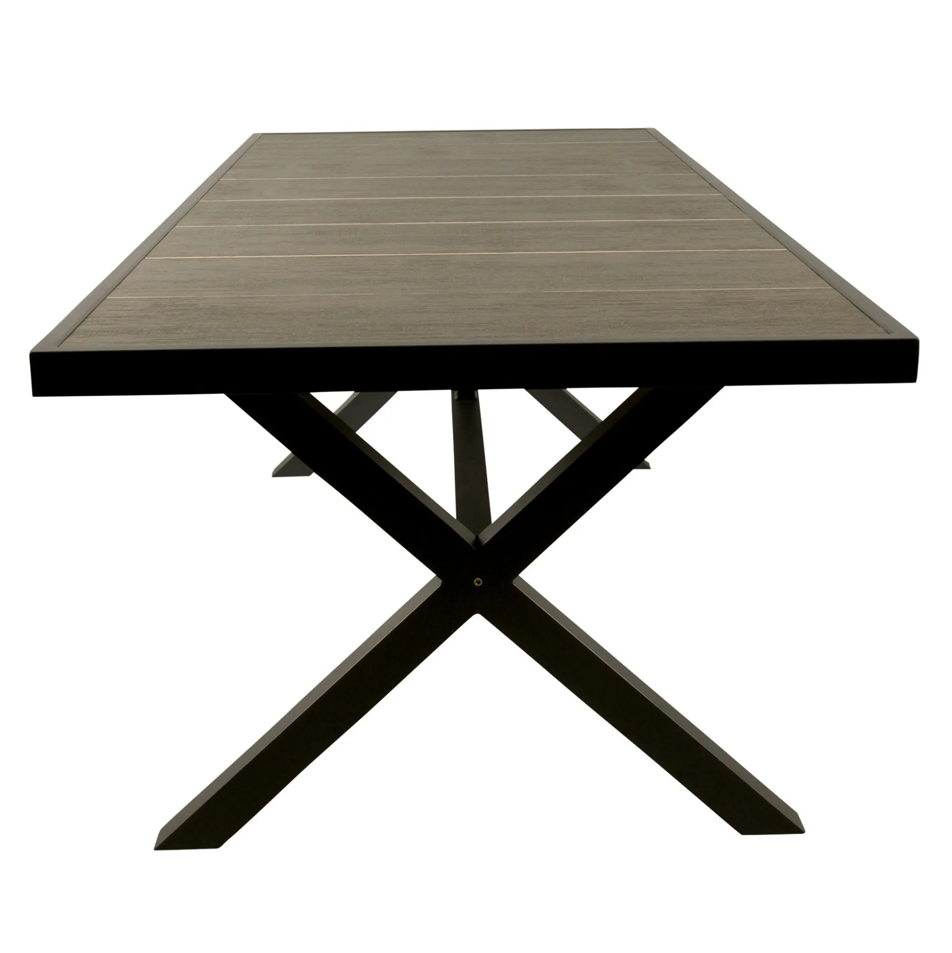 Tafel Serena 186x94 cm Antraciet Bois le Duc