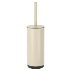 Toiletborstel met houder soft close beige