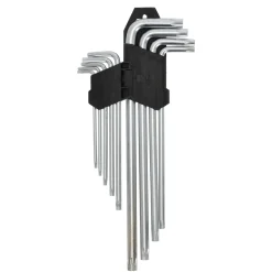 Torx sleutelset lang 9-delig CV