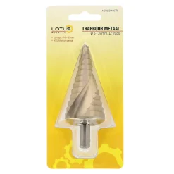Trapboor metaal 6-39 mm 12T Lotus