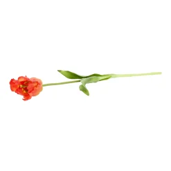 Tulp papegaai real touch 62 cm oranje