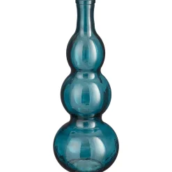 Vaas Benito recycled blauw 45 x 17 cm