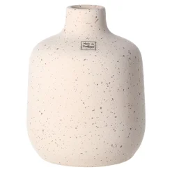 Vaas terra antique white 14 x 16 cm
