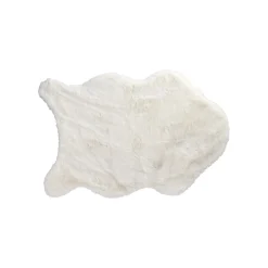 Vacht 60 x 90 cm soft creme