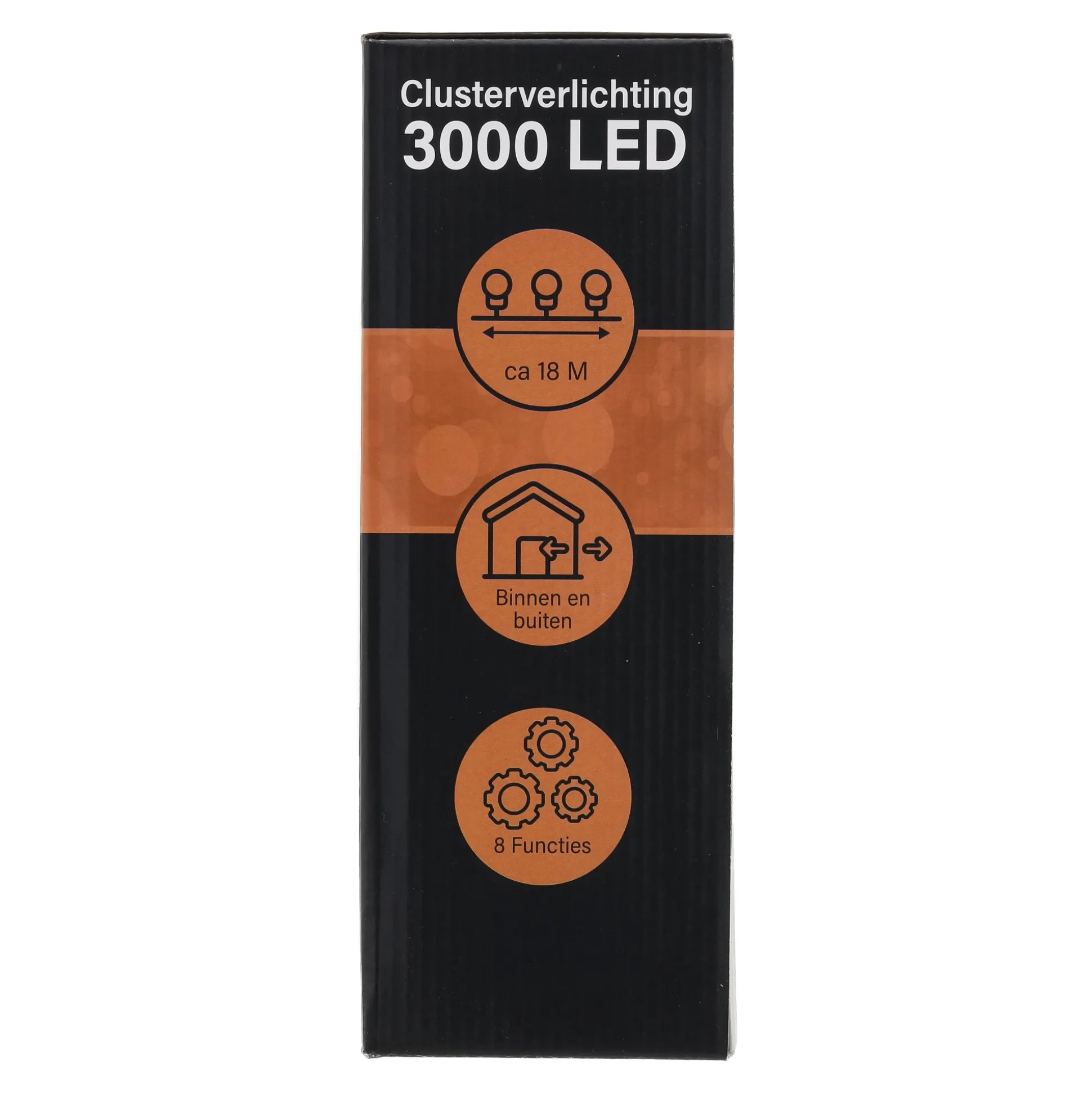Verlichting cluster 3000 LED classic gold