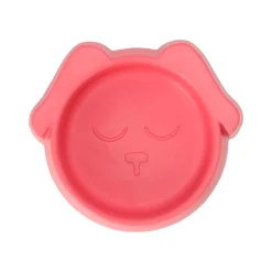 Voederbak hond 15x13cm rose