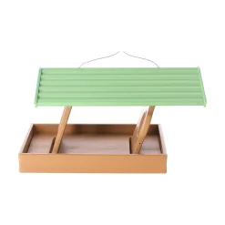 Voederhuis Grieny bruin/groen 32x20,5x19,5cm
