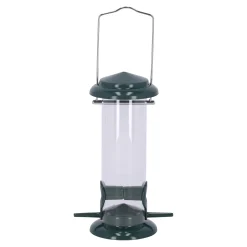Voedersilo zaad metaal 23 cm