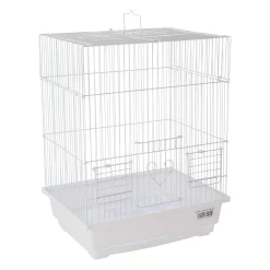 Vogelkooi Dolak wit 29,5x22x38cm
