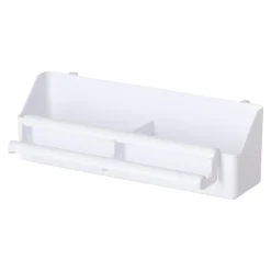 Voliere voerbak plastic 20 cm wit