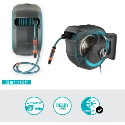 Wand slangenbox 35M rollup XL Gardena