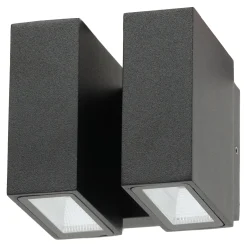 Wandlamp LED Perelli dubbel Diamant