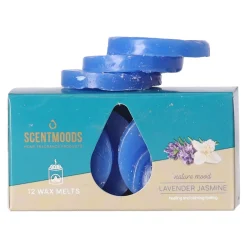 Waxmelts lavendel jasmijn 12 stuks ScentMoods