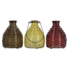 Wespenvanger van glas 17 x 13 cm 4 assorti