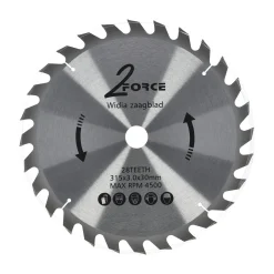 Zaagblad Ø315 mm 30as 28T 2-force