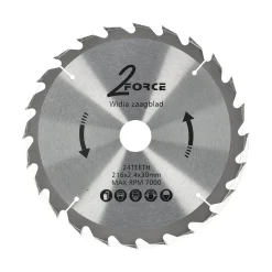 Zaagblad Ø216 mm 30as 24T 2-force