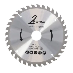 Zaagblad Ø190 mm 30as 36T 2-Force