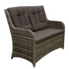 2-zits bank Ricci willow grey met kussen