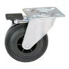 Zwenkwiel met rem ZP63A 200mm